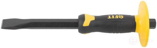 Зубило с пластиковым прорезиненным протектором 300х18х25 мм Профи