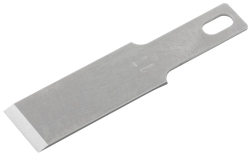 Blades for a breadboard knife, set of 5 pcs., 6 mm, rectangular