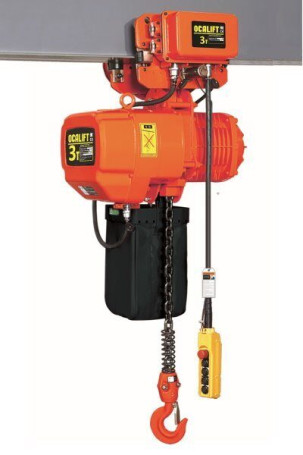 OCALIFT Chain hoist mobile CHP 03-01s 3t 12m, per beam 100-178mm, 380V OCA0301ST12m