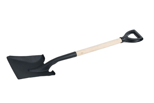 American tourist shovel with a 500 mm B/grade handle and a V-handle