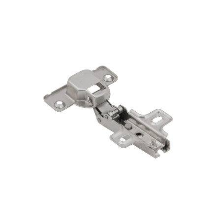 Петля накладная с пружиной 48мм h2 slide-on AKS PLUS 60г (саморезы, заглушки)