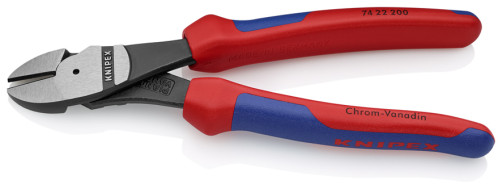 Бокорезы особ. мощн., голова 12°, рез: провол. ср. Ø 4.2 мм, твёрд. Ø 3 мм, роял. струна Ø 2.5 мм, L-200 мм, чёрн., 2-к ручки