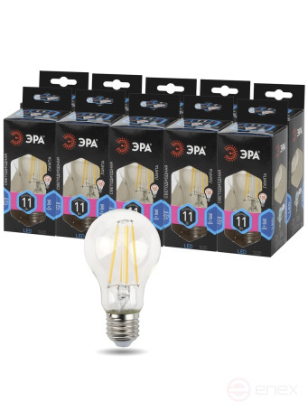 LED lamp ERA F-LED A60-11W-840-E27 11W bulb bulb bulb neutral white light E27