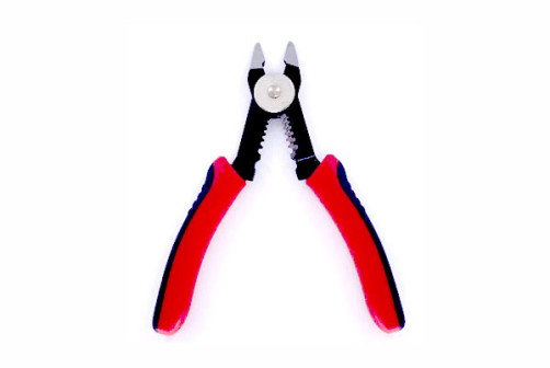 Кусачки боковые электромонтажные прецизионные со стриппером (0,8-2,8мм) Ripo, для жил из мягких металлов