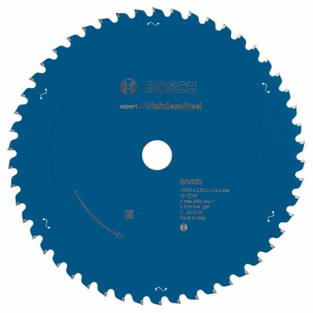 Expert for Stainless Steel Saw blade 255 x 25.4 x 2.5 x 50