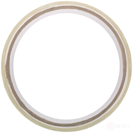 Лента клейкая сантехническая ПВХ для труб, прозрачная, 50 мм х 0,5 мм х 1,5 м