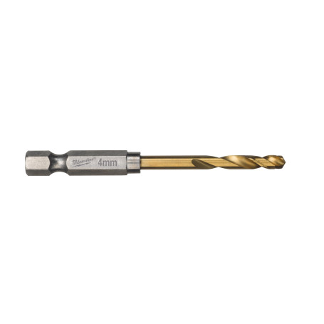 Metal drill bit RedHEX™ HSS-TiN 4.0mm (2 pcs/pack)