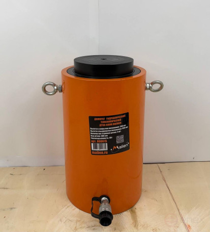 Hydraulic telescopic jack DT50-600M (total stroke of the rod 600mm, lifting 390mm) MALIEN