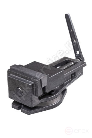 Тиски станочные 136мм с откр.винтом поворотные QB136