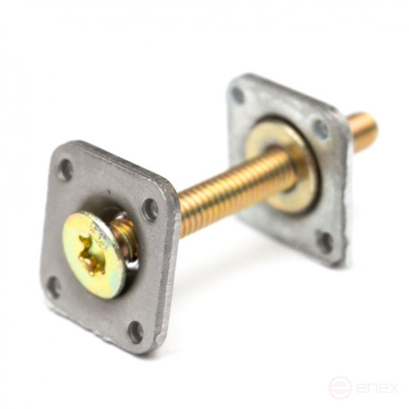 Lock on one screw for lap joint No. 6 for conveyor belt. Thickness 5-40mm