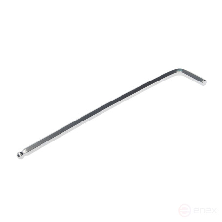 Ключ шестигранный 6мм ER-76506XL: Г-образный экстрадлинный с шаром ЭВРИКА /1/12/60