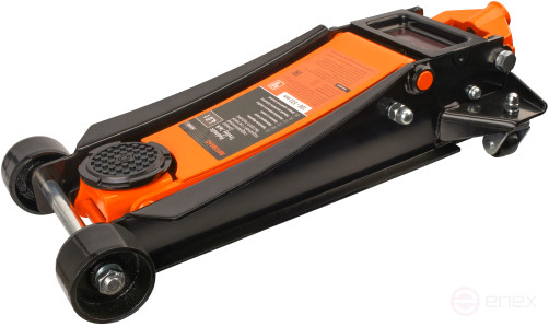 The hydra jack. tire fitting 4.0t (100-533mm.undercarriage; gimbal.drive;double pump) Avtodor (43440)