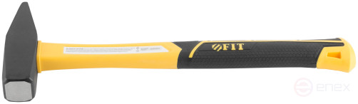 Молоток кованый, фиберглассовая усиленная ручка, Профи 800 гр.