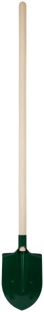 Bayonet shovel with stiffeners, with wooden handle 190x350x1420 mm