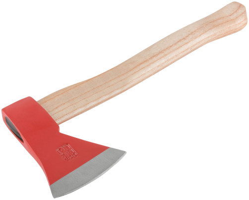 Axe forged reinforced steel, wooden handle 600 gr.