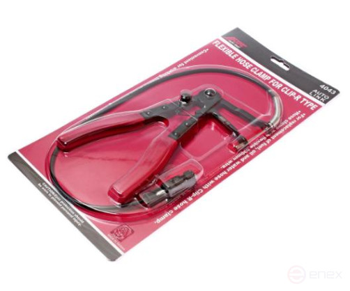 Pliers for hose clamps Clic-R with flexible drive 630mm JTC