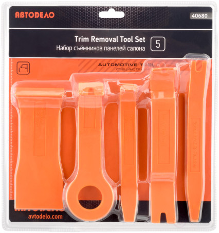 Набор съемников панелей салона 5шт (АвтоDело) (40680)