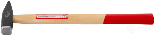 Молоток слесарный, деревянная ручка "Оптима" 200 гр.