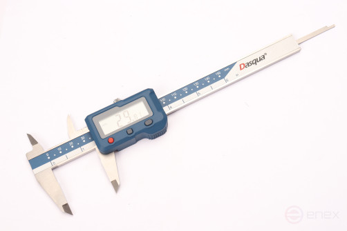 Штангенциркуль цифровой IP54, 0-150 мм/0-6"; 0,01 мм/0,0005"/1/128"