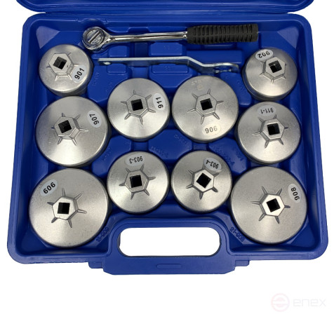 Aluminum Oil Filter Pullers (23 pieces) TA-A1013 AE&T