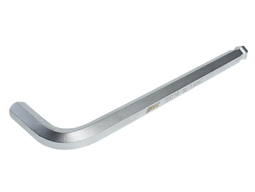 Ключ шестигранный Г-образный 14мм HEX шаровый L=215мм JTC