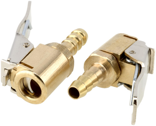 The pump nozzle is quick-release. metal-euro (2 pcs.blister) (BERIL)