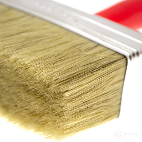Flat brush "Maklovica", 40 x 140mm, in/in 42mm, natural.bristles, Cheglok (120)