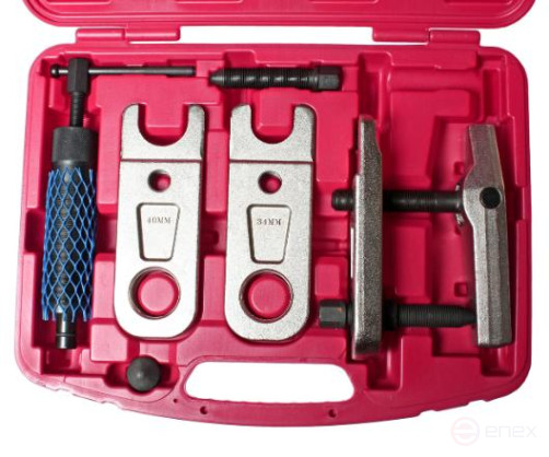 6-piece Hydraulic 12T Tool Set for Removing Ball Joints Universal JTC