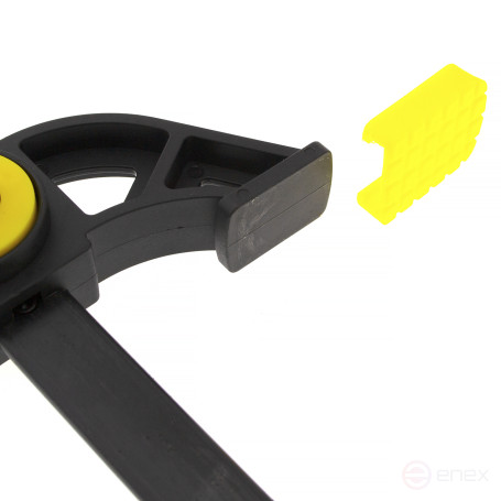 Струбцина, пистолетного типа, быстрозажимная, двухкомпонетная ручка, 24" (600мм), Чеглок (6/12)