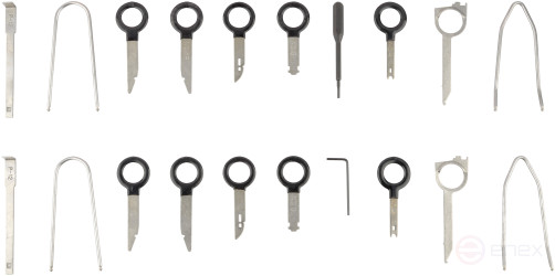 Набор съёмников мультимедиа устройств 18 пр. (АвтоDело) 40168