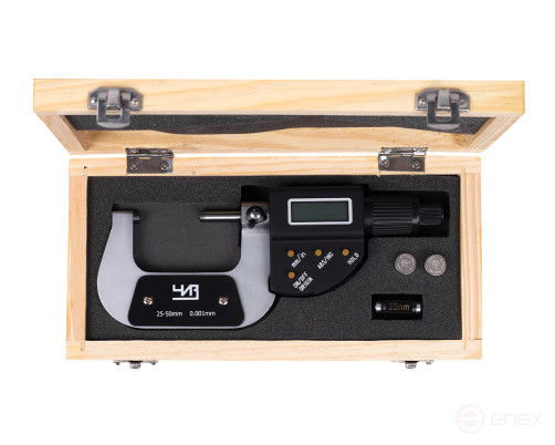 Micrometer smooth MCC - 50 0.001 electr. 4 - book CHEESE