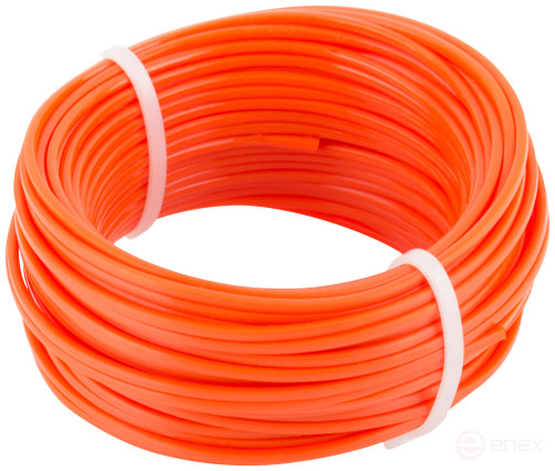 Fishing line for garden trimmers "Square" 2.0 mm x 15 m