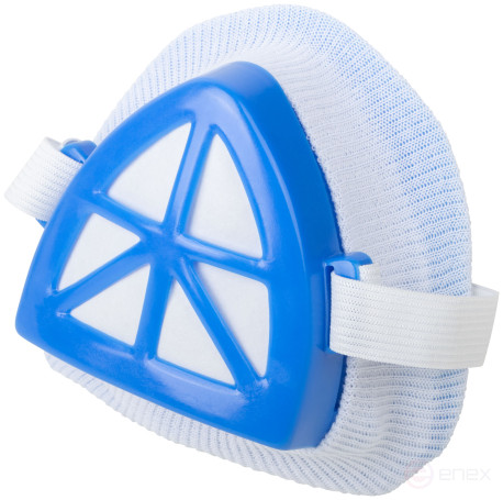Technical mask with plastic frame
