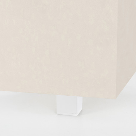 Опора меб. алюм. DAКP-27 h60 с регул. белый AKS