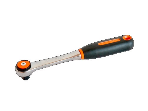 3/8" Reversible handle, with 72 teeth and 5° angle of action