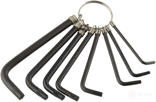 Набор Г-обр. TORX 8 пр. (Т9-Т40) (на кольце) BERIL