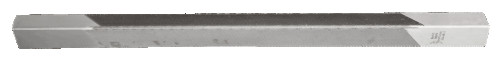 Triangular file without shank for sharpening band saws 16x216 mm