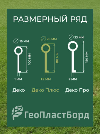 Бордюр садовый ДЕКО ПЛЮС 10 М зеленый