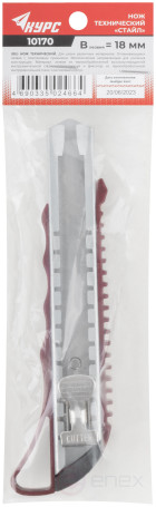 Нож технический "Стайл" 18 мм усиленный