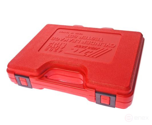 A set of tools for detecting cylinder leaks, range 0-100PSI, 0-700kPA in a JTC case