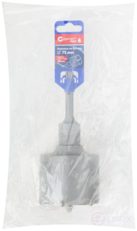 SDS Plus concrete crown, 75 mm, Cutop Profi