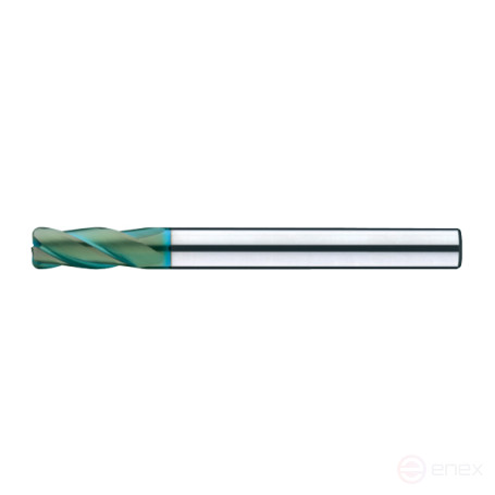 Фреза радиусная D8xR0,5x19x150x8 Z4 TiSiN-nano