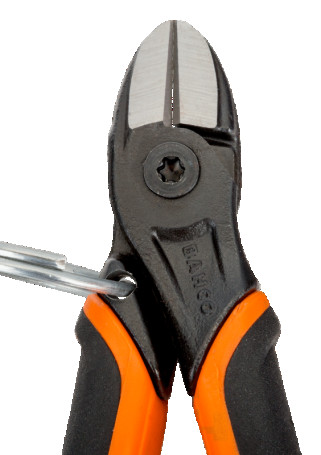 Side cutters with ERGOCH handle with mounting metal ring TAH2101G-140C