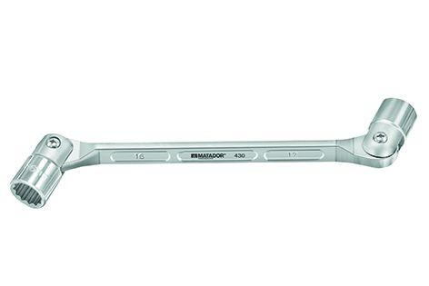 Ключ торцовый с двойным шарниром 12 x 13 мм