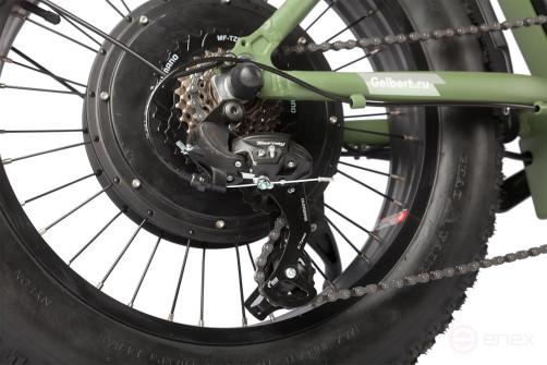 Электровелосипед Gelbert Saturn 5 ULTRA, черный