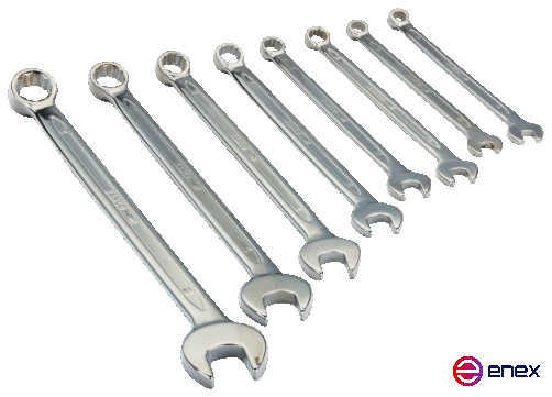 Набор комбинированных ключей, 8 шт