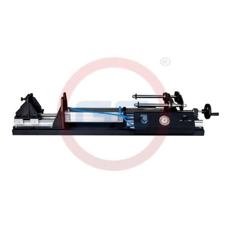 The mechanism for diagnosing steering rails under load