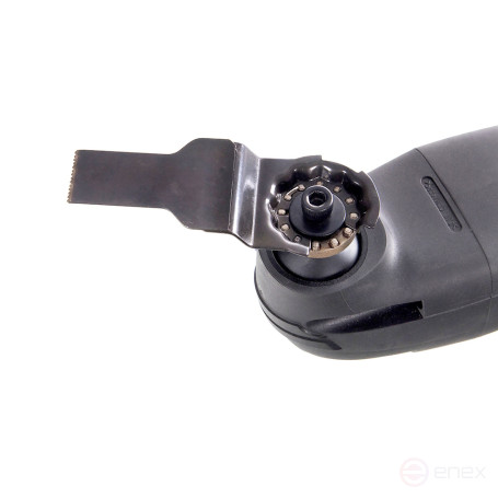 Насадка для МФИ ПРАКТИКА режущая пазовая прямая, BiM, по металлу и дереву, 20 мм, мелкий зуб (240-171)