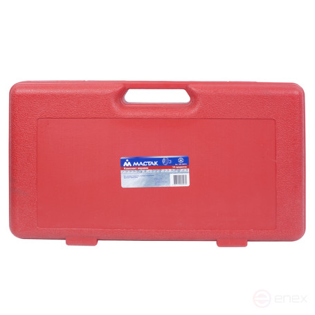 Набор оправок для монтажа и демонтажа ступичных подшипников, кейс, 14 предметов МАСТАК 100-30014C