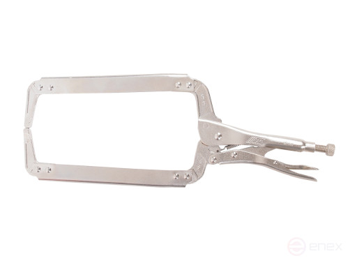 Зажим 18" С-образный с фиксатором для сварочных работ, пайки элементов и узлов JTC